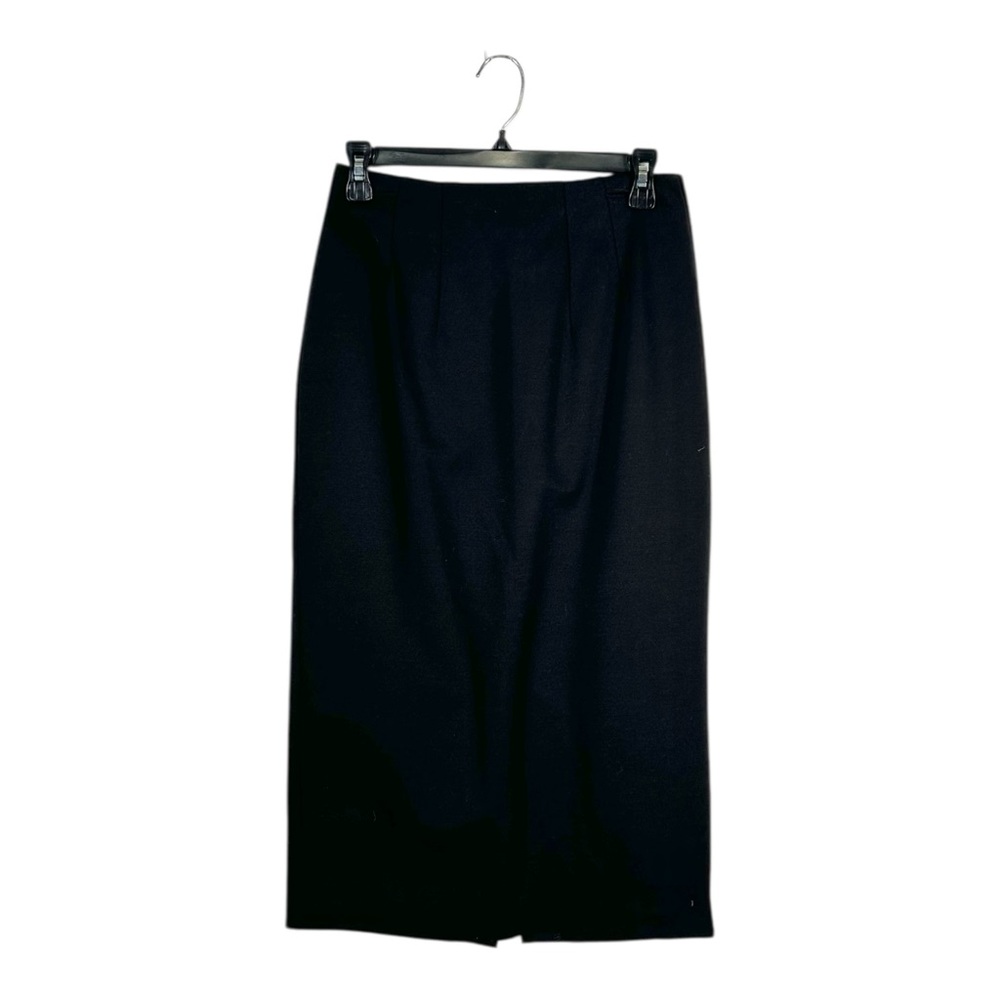 Eileen‎ Fisher Black Longer Pencil Skirt